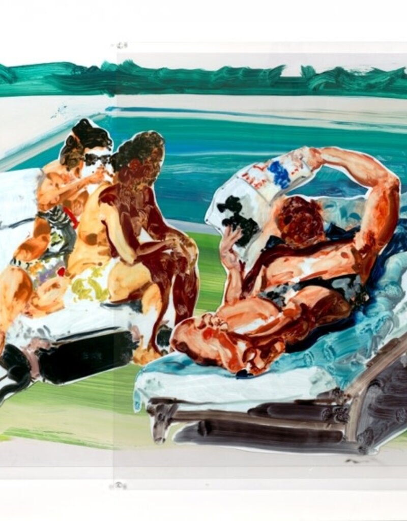 Fischl Poolside Loungers by Eric Fischl