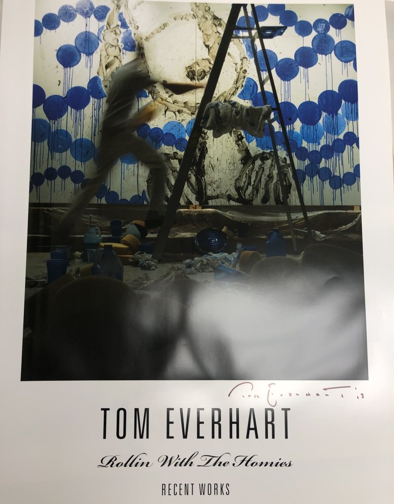Everhart Rollin With the Homies, Recent Works by Tom Everhart (Signed Poster)