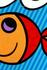 Britto Boom Fish by Romero Britto (Signed Poster)