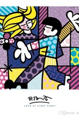 Britto Love At First Sight by Romero Britto (Signed Poster)