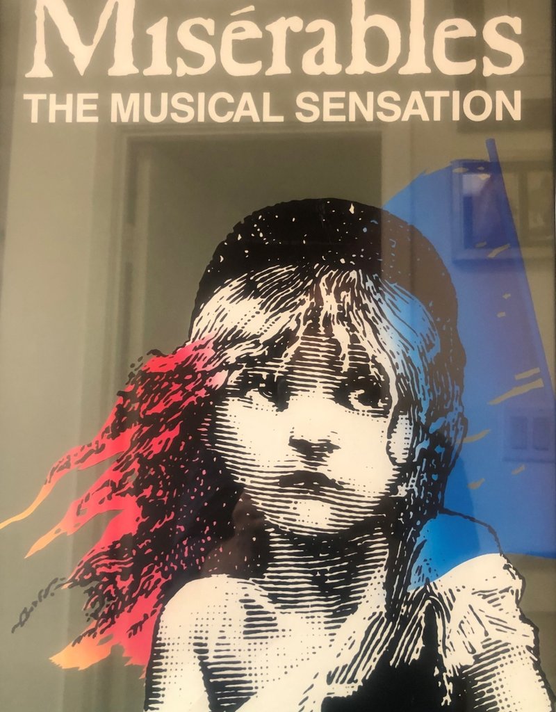Poster Les Miserables Original Palace Theatre UK 1987 (Poster)