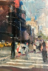 Thompson Crowd Crossing Broadway by Darren Thompson (Original)