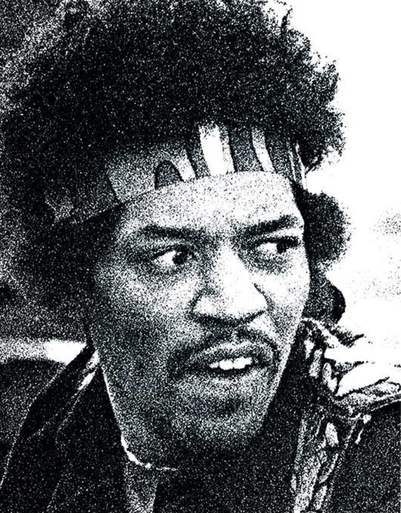 Knight Hendrix Head by Robert Knight