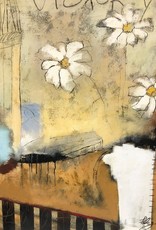 Zarin Vase and Two Flowers by Helen Zarin (Original)