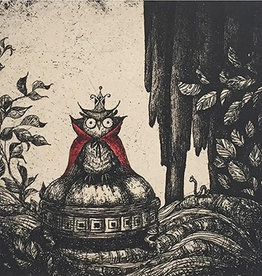 Ando Owl In The Velvet Woods by Mariko Ando