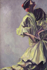 Isadora Flamenco Dancer with Two Flowers by Rachel Isadora (Original)