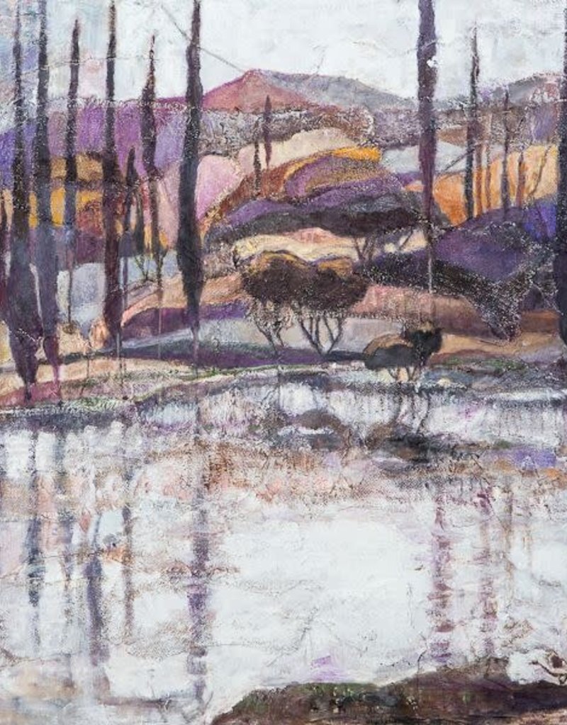 Isadora Lake with Swan by Rachel Isadora (Original)