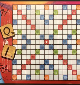 Keifer Scrabble "QI" Board by Jim and Kathleen Keifer (Original)