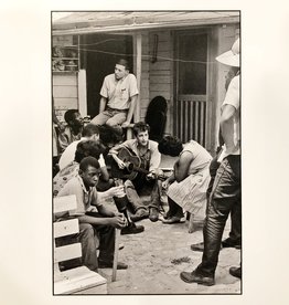 Magnum Bob Dylan Behind SNCC Office, Greenwood, Mississippi, 1963 by Danny Lyon