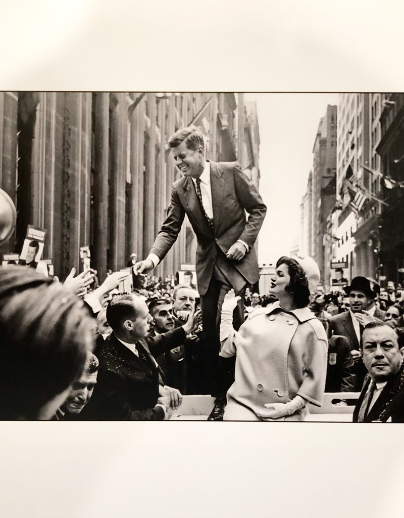 Magnum John F. Kennedy Campaigning, NYC, USA, 1960 (FRAMED) by Cornell Capa