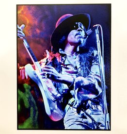 Magnum Jimi Hendrix, Fillmore East, NYC, USA, 1968 (FRAMED) by Elliott Landy