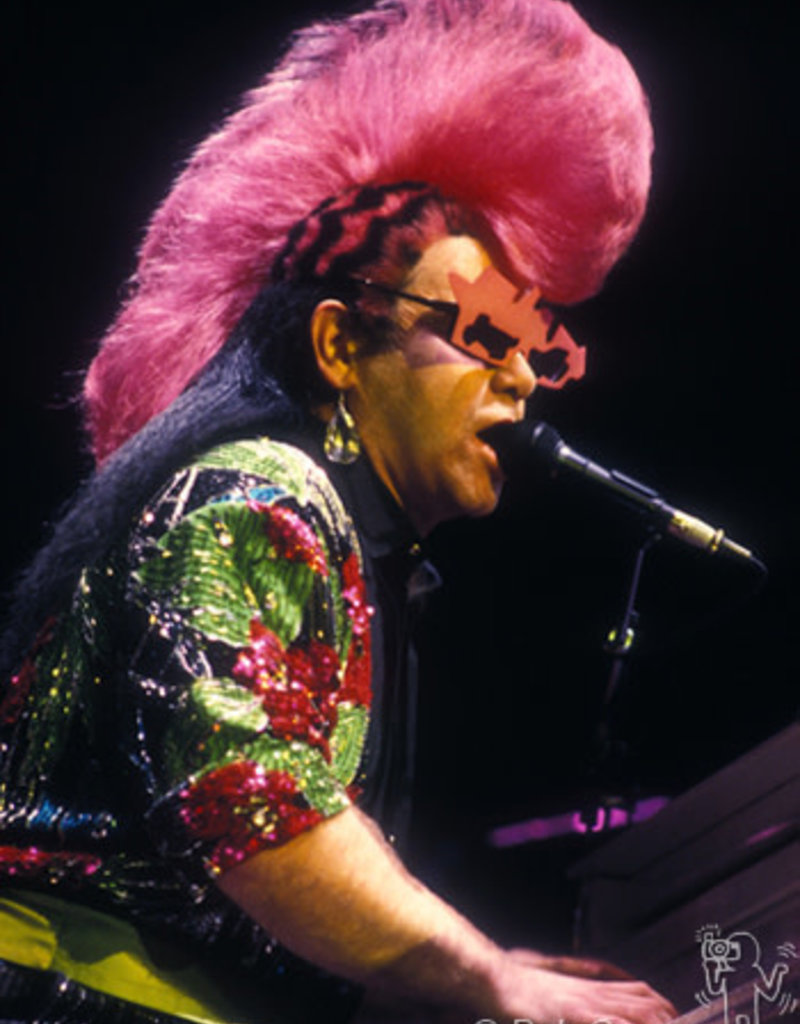 Gruen Elton John, MSG, NYC 1986 by Bob Gruen