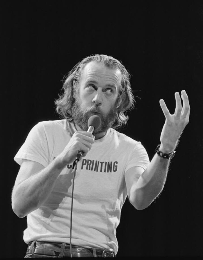 Lemke George Carlin I, December 1974 by Bill Lemke