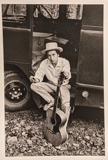 Magnum Bob Dylan, sitting on his equipment truck, Woodstock, New York, USA, 1968 (FRAMED) by Elliot Landy