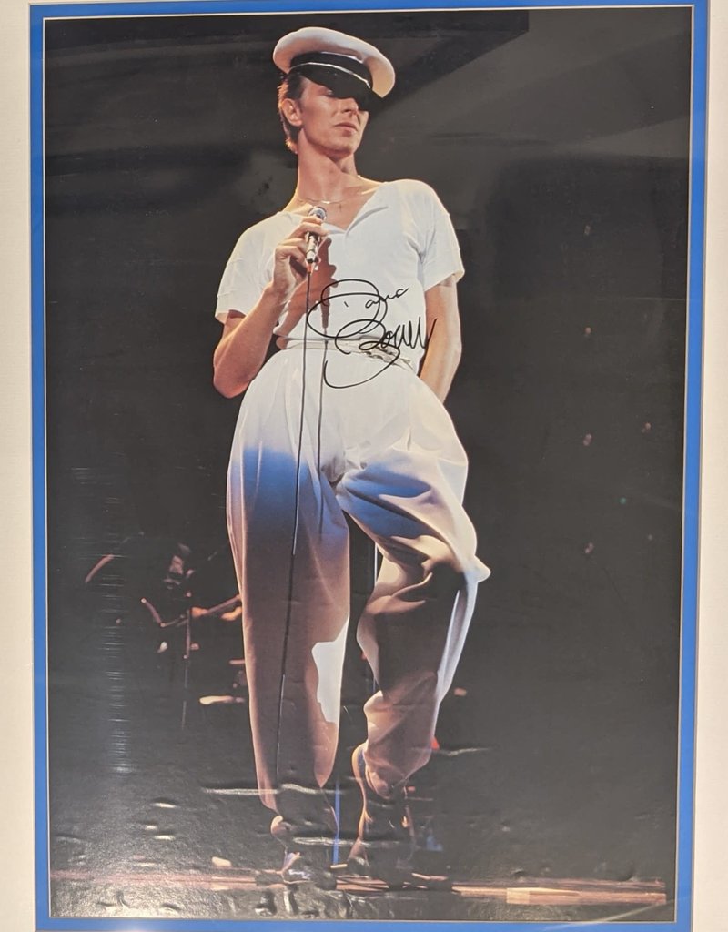 Unknown David Bowie Autographed Photograph by Unknown Artist