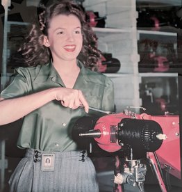 Conover Norma Jean, Radioplane Corporation, Spring 1945 by David Conover