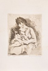 Soyer Mother and Child by Raphael Soyer