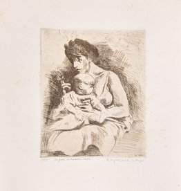 Soyer Mother and Child by Raphael Soyer