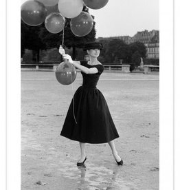 Magnum Audrey Hepburn Jardins Des Tuileries Paris France 1956 by David Seymour