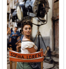 Magnum Sophia Loren Rome Italy 1955 by David Seymour