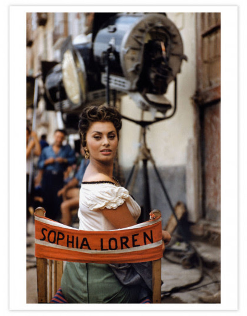 Magnum Sophia Loren Rome Italy 1955 by David Seymour