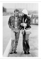 Magnum Steve McQueen and Ali MacGraw France 1973 by Jean Claude Sauer