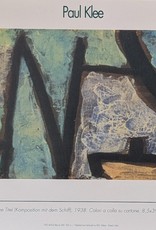 Klee Ohne Titel Komposition mit dem Schiff by Paul Klee