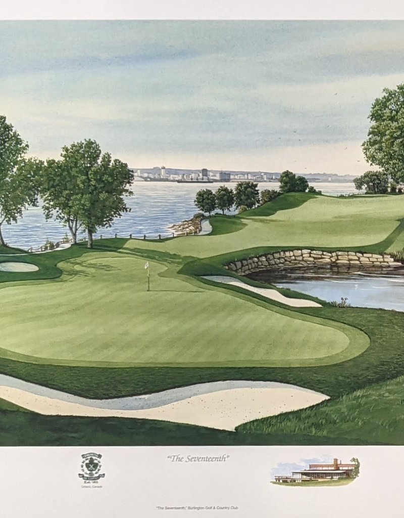 Kingsland "The Seventeenth" the Burlington Golf and Country Club by Alan Kingsland
