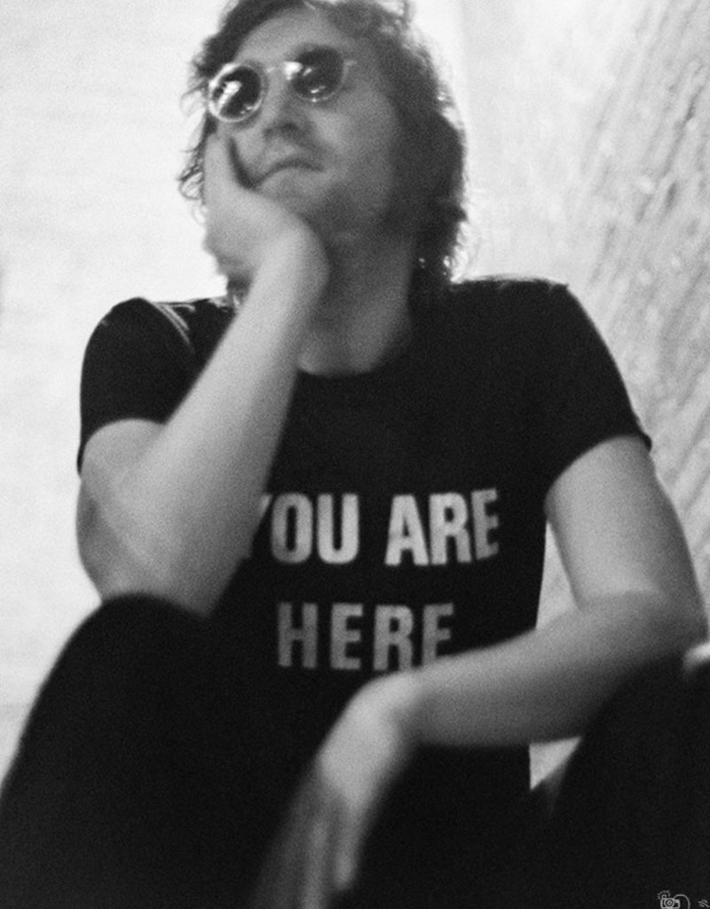 Gruen John Lennon, Fillmore East, NYC 1972 by Bob Gruen