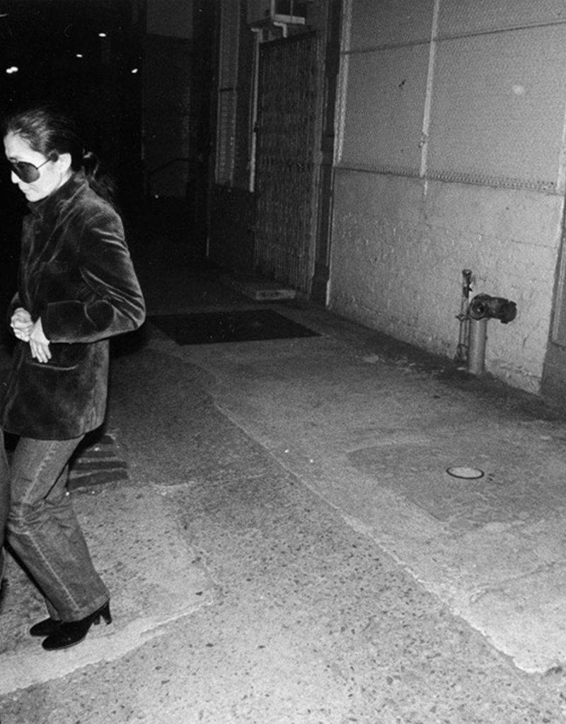 Gruen Yoko Ono during recording of Season of Glass, Hit Factory, NYC 1981 by Bob Gruen