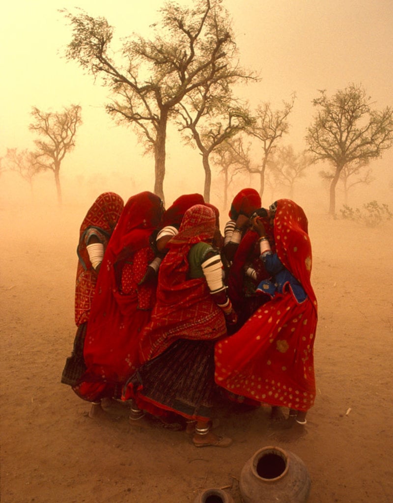 Magnum Rajasthan, India 1983 (FRAMED) by Steve McCurry