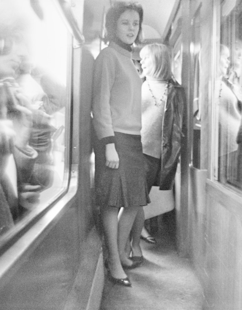 Magnum Ringo Star on the train, UK, 1964 (FRAMED) by David Hurn