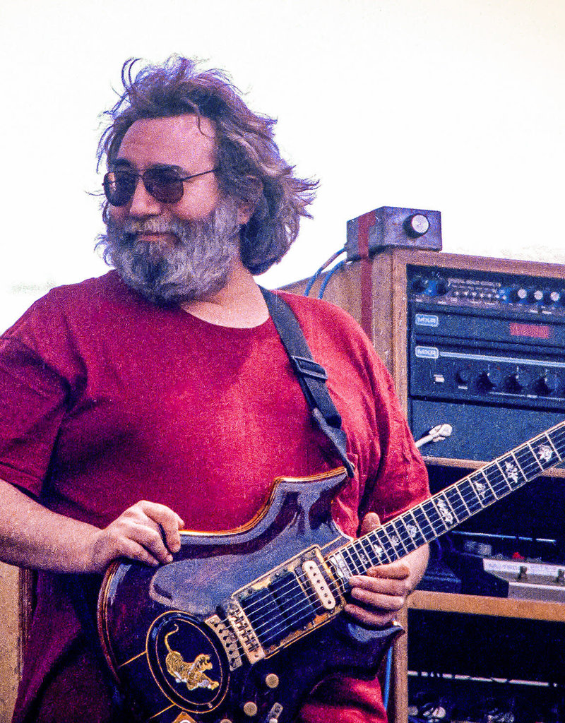 Beland Jerry Garcia , Grateful Dead - Rich Stadium, Buffalo, NY 1986  by Richard Beland
