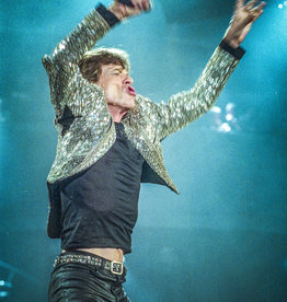 Beland Mick Jagger, Rolling Stones - Rogers Centre 2005 by Richard Beland