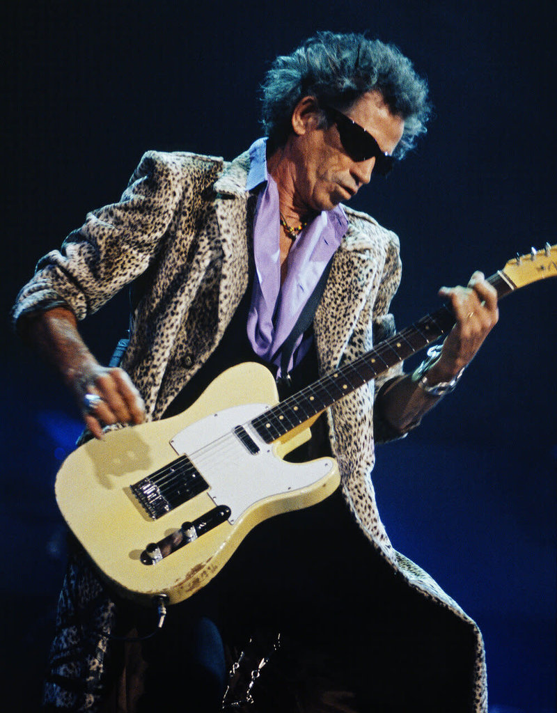 Beland Keith Richards, Rolling Stones - Skydome, Toronto 1998 by Richard Beland