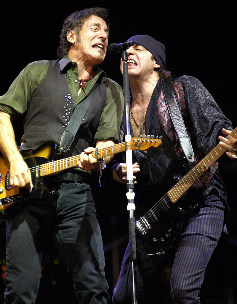 Beland Bruce Springsteen & Steven Van Zandt - Skydome, Toronto 2003  by Richard Beland