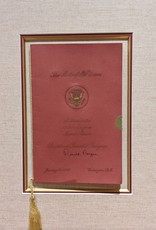 Reagan The State of the Union, Address to the One Hundredth Congress, President Ronald Reagan, Washington DC, 1988, Hand Signed by President Ronald Reagan