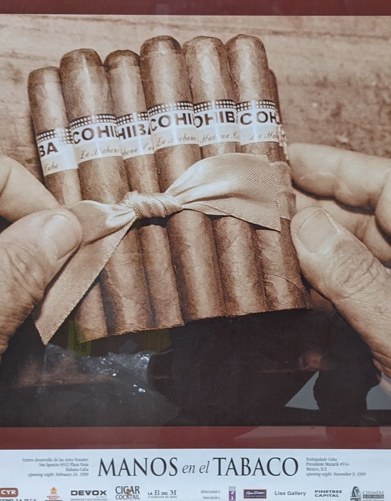 Eisenberg Manos en el Tabaco by David Eisenberg (Signed Poster)