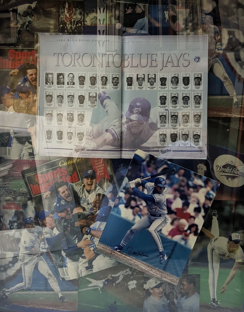 Poster Blue Jays, World Series Win for Canada, 1992 (Signed Poster)