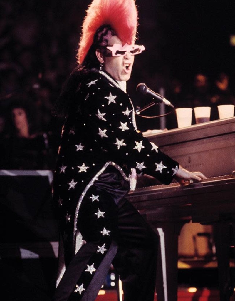 Goldsmith Elton John, NYC 1986 by Lynn Goldsmith