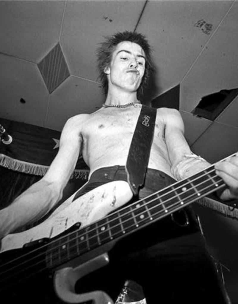 Goldsmith Sid Vicious and Jonny Rotten of the Sex Pistols, Tulsa, OK 1978 by Lynn Goldsmith