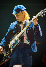 Beland Angus Young of ACDC - Air Canada Centre, 2000 by Richard Beland