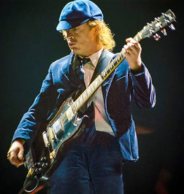 Beland Angus Young of ACDC - Air Canada Centre, 2000 by Richard Beland