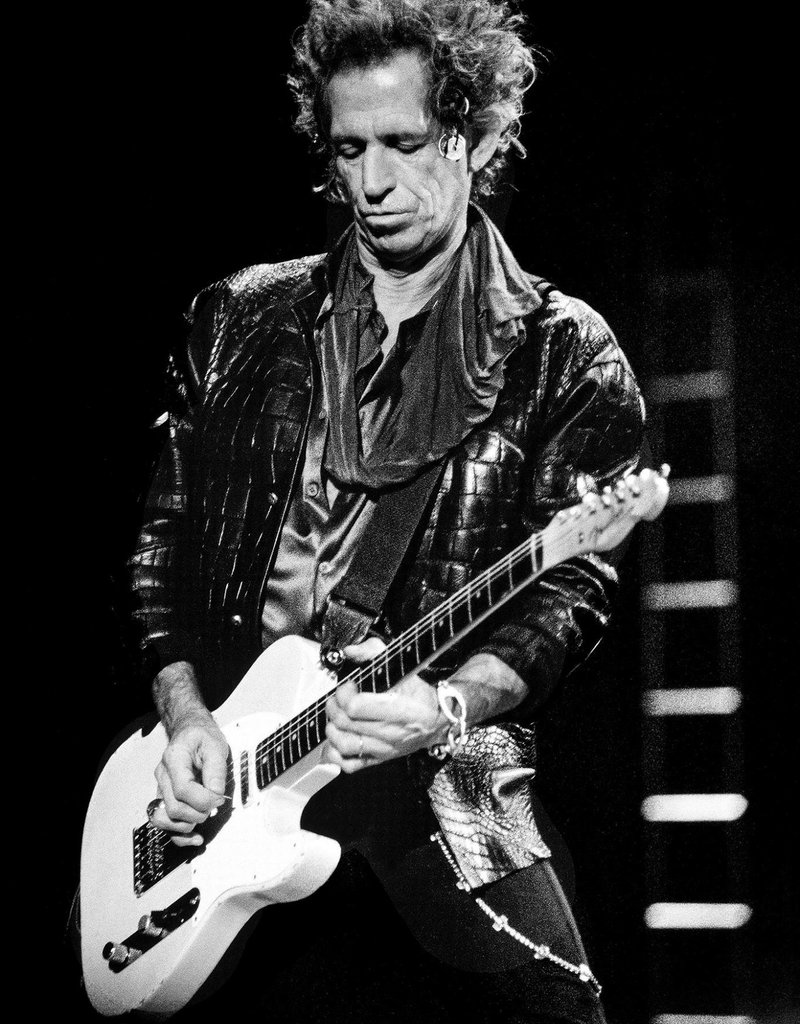 Beland Keith Richards, Rolling Stones - Air Canada Centre, Toronto, 1999 by Richard Beland