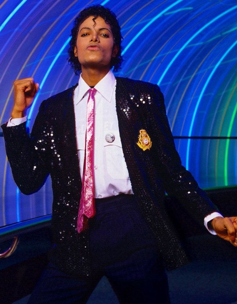 Goldsmith Michael Jackson at Epcot Center, FL 1984 by Lynn Goldsmith