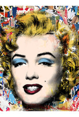 Brainwash Monroe POPfolio - Collage (Framed) by Mr. Brainwash