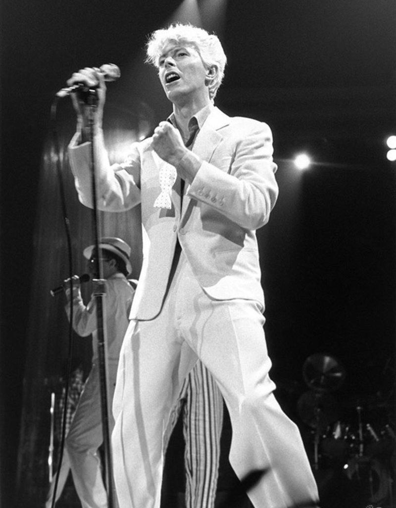 Gruen David Bowie, NYC 1983 by Bob Gruen