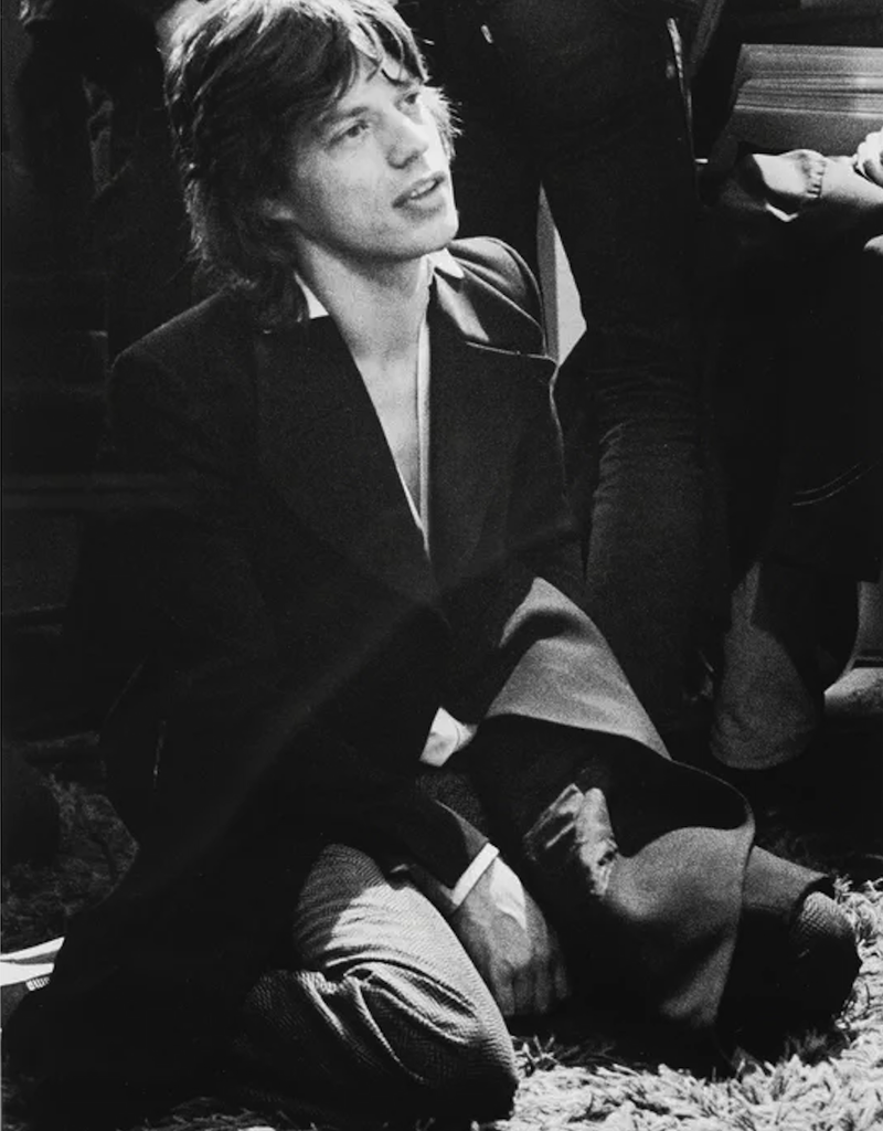 Gruen Mick Jagger, NYC 1972 by Bob Gruen