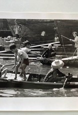 Heyman Children in Boat by Ken Heyman