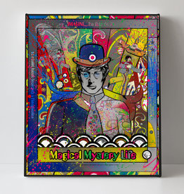 Sean Danconia - It's 1966 All Over Again  BALENCIAGA x HELLO KITTY -  INSPIRED POP ART - Hand Embellished 